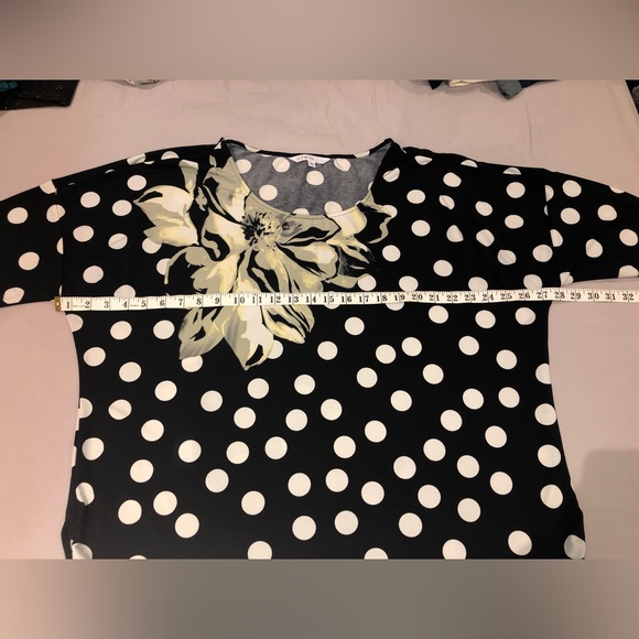 CLEO | Polka Dotted Blouse: XXL - Picture 5 of 16